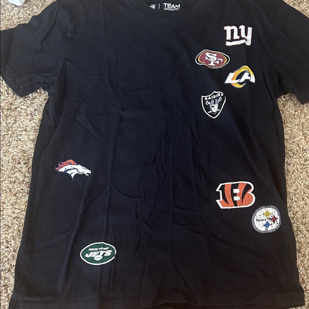 Riders by Lee Black NFL Team Logo T-Shirt